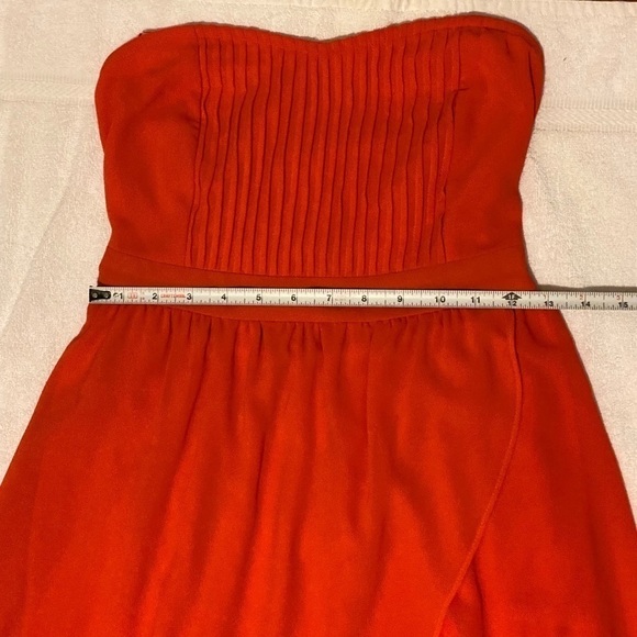 Prom/Formal Dress, Size S, Brand: Double Zero, Dark Orange - Picture 7 of 14